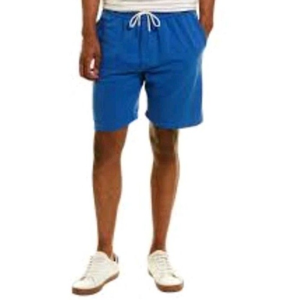 Men's Trunks Surf & Swim Co BLUE FRENCH TERRY SHORT Medium Royal Cloud Swimwear